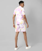 Men's Multicolour Printed Regular Fit Co-Ords Set