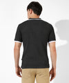 Men's Solid Charcoal Grey Regular Fit Casual T-Shirt