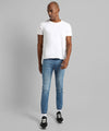 Men's Classic Blue Light -Washed Regular Fit Denim Jeans