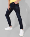 Men's Classic Blue Medium-Washed Regular Fit Denim Jeans