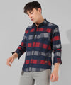 Men's Multicolour Checkered Casual Shirt