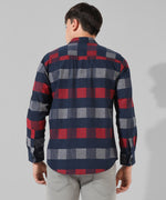 Men's Multicolour Checkered Casual Shirt