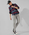 Men's Multicolour Checkered Casual Shirt