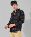 Men's Multicolour Checkered Casual Shirt