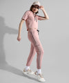 Women's Solid Pink Regular Fit Co-Ords Set