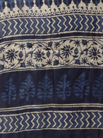 Ahika Women Cotton Off White Ethnic Motifs Printed Straight Kurta Palazzo Dupatta Set 2