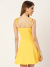 Veni Vidi Vici Yellow Bustier Dress