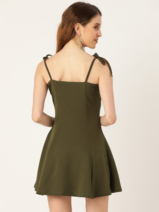 Veni Vidi Vici Olive Bustier Dress