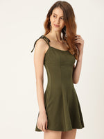 Veni Vidi Vici Olive Bustier Dress