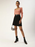 Veni Vidi Vici Salmon Puff Full Sleeve Top