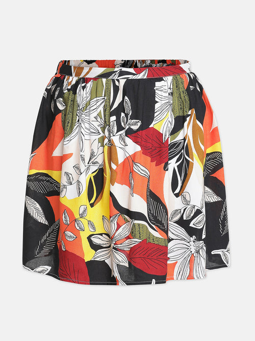 Massore floral print girl skirt