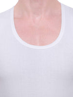 Bodycare Mens Thermal Tops Round Neck Sleeveless Pack Of 1-White