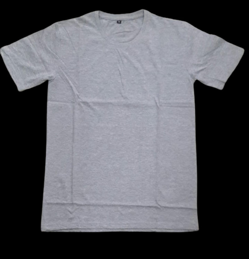 160 GSM Round Neck T-Shirt- Grey