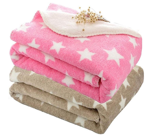 Brandonn Adam Baby Blankets New Born Combo Pack of Super Soft Baby Wrapper Shawl Cum Baby Blanket For Babies (100cm x 75cm, 0-6 Months)