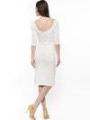 Women's White Midi Dress