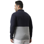 Instafab Ezarra Plus Men Colorblocked Stylish Full Sleeve Casual Shirts