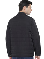 Trufit Men's Black Full Sleeves Jacket
