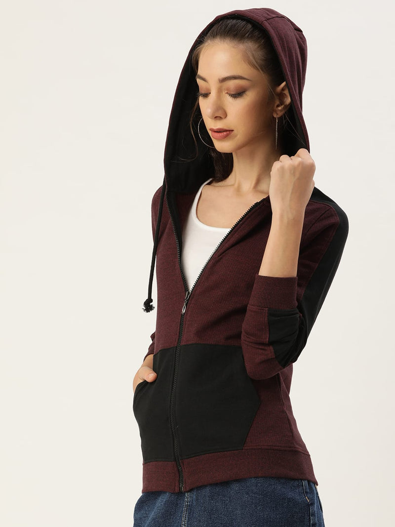 Women Relaxed Fit Unique Hoodie