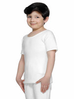Bodycare Unisex Tops Round Neck Half Sleeves Pack Of 1-White