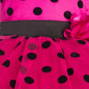 Toy Balloon Kids Periwinkle Fuchsia pink Hi-Low girls party wear dress