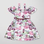 MYY Kids Born Girls Floral Printed Frock