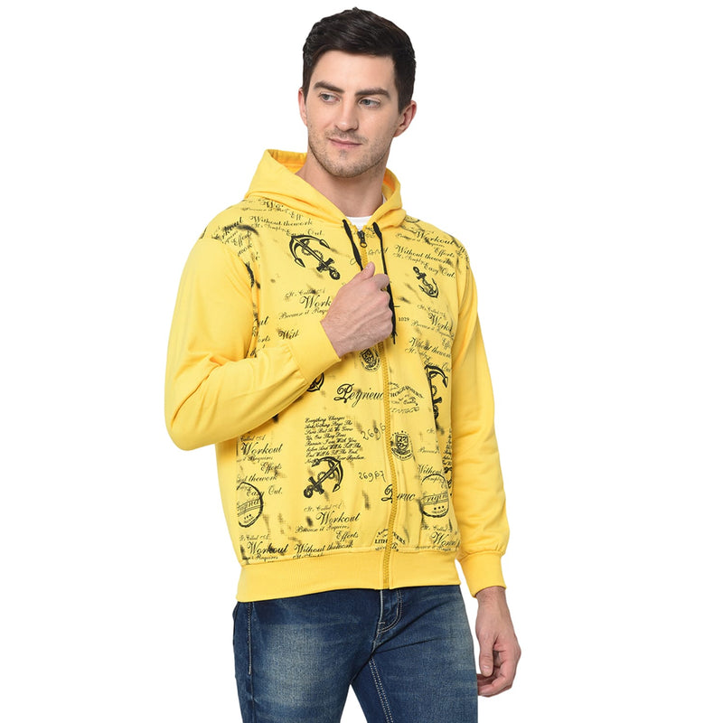 Vimal Jonney Hotline Yellow Full Sleeve Sweatshirt