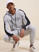 Men's Grey VINTAGE Hoodie Sweatshirt