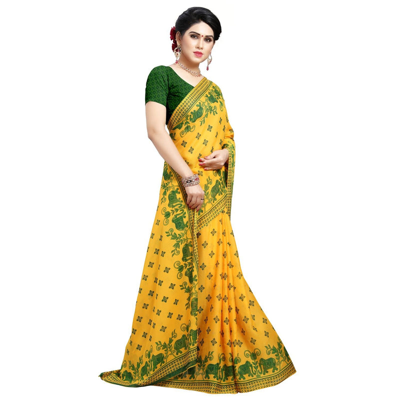 Paisley Print Daily Wear Best Georgette Saree