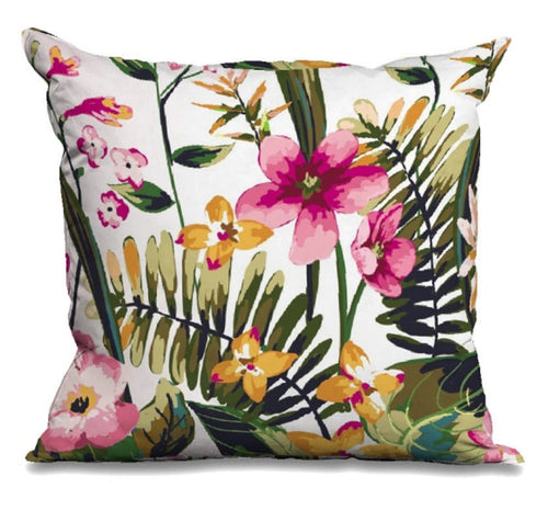 Digital Printed Cushion, Size -45*45 cms - Floral Print