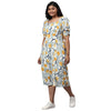Instafab Shed Plus Size Women Floral Design Stylish Casual Dresses
