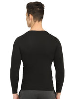 Bodycare Mens Tops V Neck Full Sleeves Pack Of 1-Black