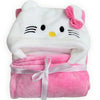 Brandonn Bye Bye Supersoft Premium Hooded Wrapper Cum Baby Bath Towel for Babies Pack of 2