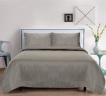 100% Tencel Lyocell Flat Bed Sheets Set - Taupe - King