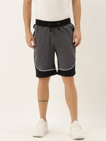 Men Solid Regular Fit Urban Shorts