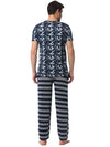 Vimal Jonney Suits Sprout Round Neck Half Sleeve Nightsuit