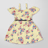 MYY Kids Teddy Girls Floral Printed Frock