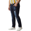 Instafab Absolute Plus Men Self Design Stylish Casual Denim Jeans