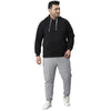 Instafab Off Plus Men Solid Stylish Hooded Tracksuits