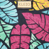Kleio Galore Printed Canvas Zipper Tote Handbag For Women Ladies