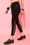 Activewear Ankle Length Tights in Black