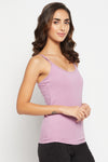 Camisole in Lilac - Cotton