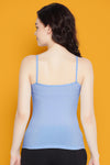 Chic Basic Camisole in Baby Blue - Cotton