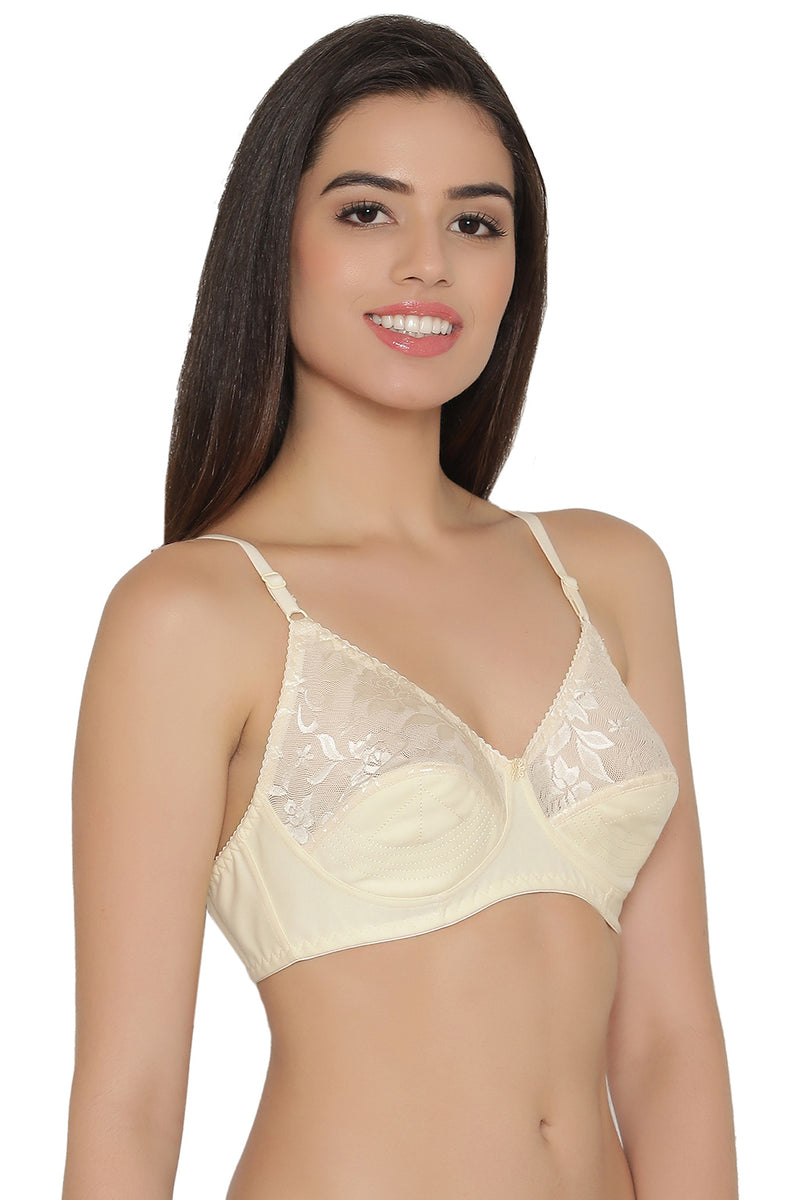 Buy Women Cotton Non Wired Non Padded Bra Online at