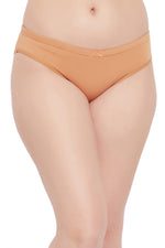 Low Waist Bikini Panty in Cream Colour - Cotton