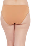 Low Waist Bikini Panty in Cream Colour - Cotton
