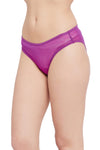 Low Waist Bikini Panty in Purple