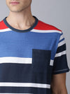 Stylin Striped Men T-Shirt