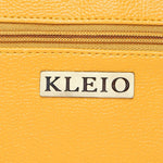 Kleio Global Vegan Leather Travel Cosmetics Toiletry Kit Bag Organizer For Women Girls