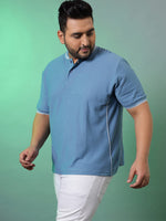 Instafab Graphic Impact Plus Men Solid Stylish Half Sleeve Casual T-Shirts