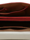 Kleio Designer Connection Twin Colour Double Compartment Elegant Sling Cross Body Handbag for Women Girls Ladies